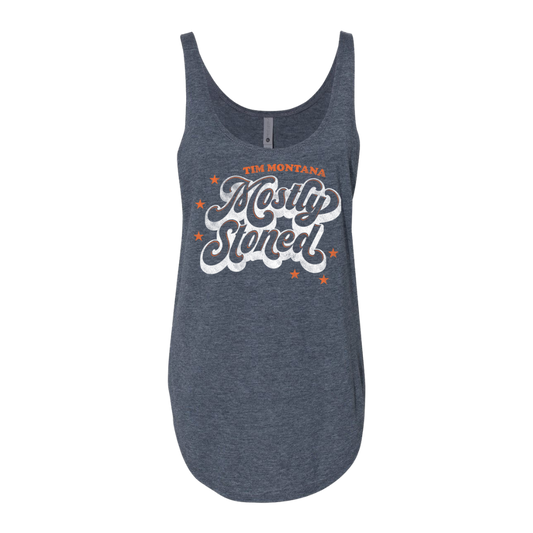 Mostly Stoned Ladies Tank