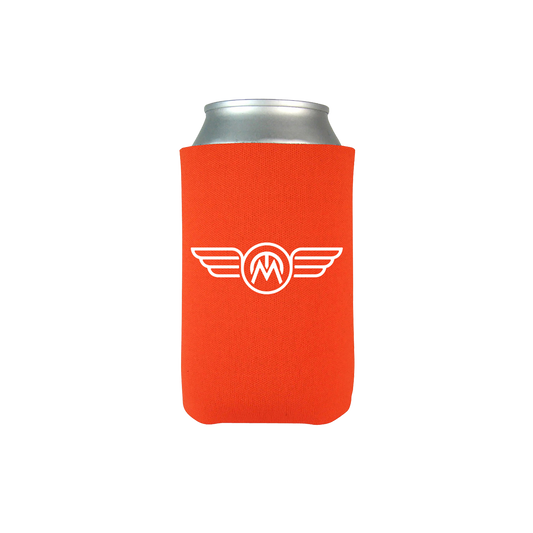 American Dream orange drink koozie back Tim Montana