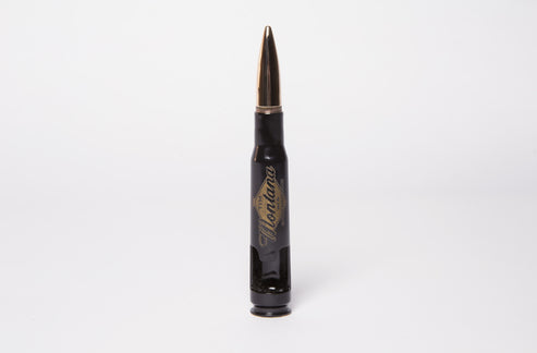 Logo bullet bottle opener back Tim Montana